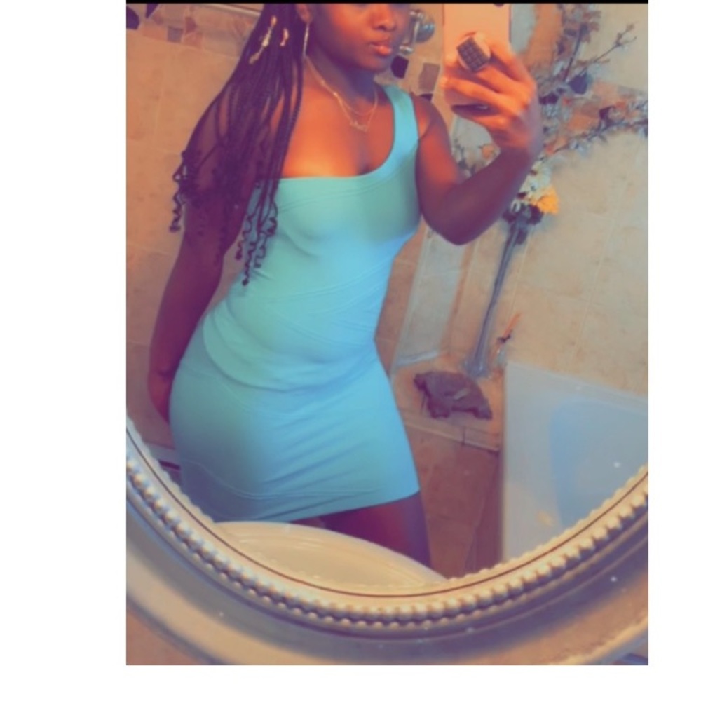 *Baby Blue Night Out Dress🦋
